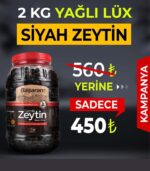 Lüks Gemlik Siyah Zeytin 2 kg